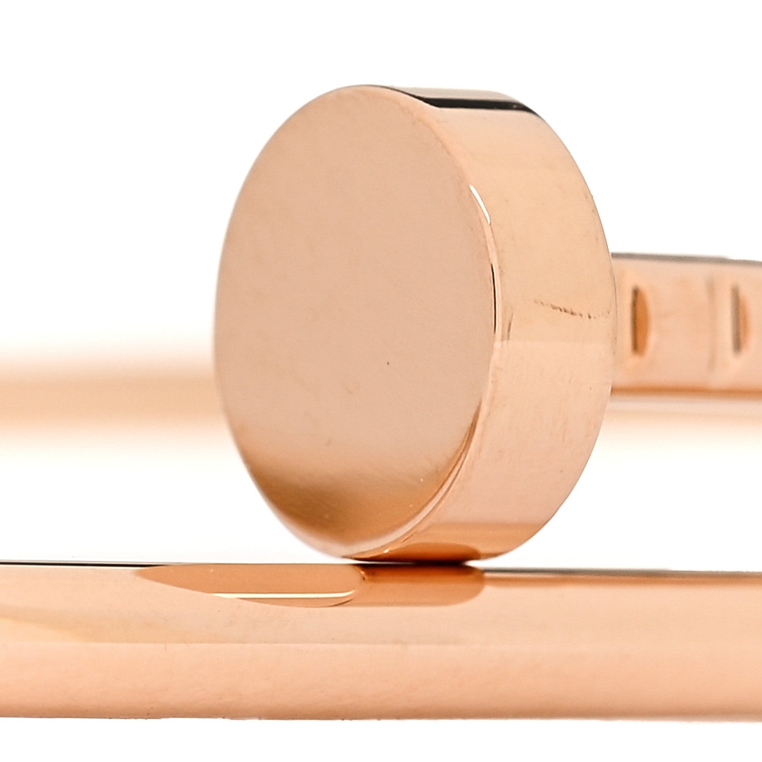 Cartier 18K Pink Gold Small Juste Un Clou Bracelet 19 4 of 6