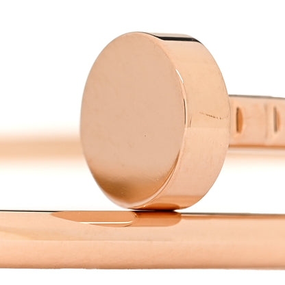 Cartier 18K Pink Gold Small Juste Un Clou Bracelet 19 4 of 6