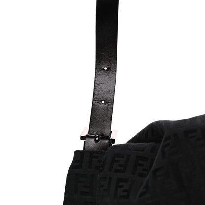 Fendi Zucchino Mama Baguette Black 15 of 15