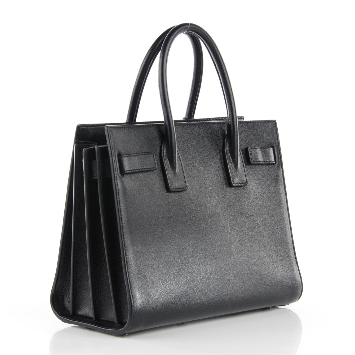 Saint Laurent Calfskin Baby Sac De Jour Black 3 of 8