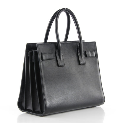 Saint Laurent Calfskin Baby Sac De Jour Black 3 of 8