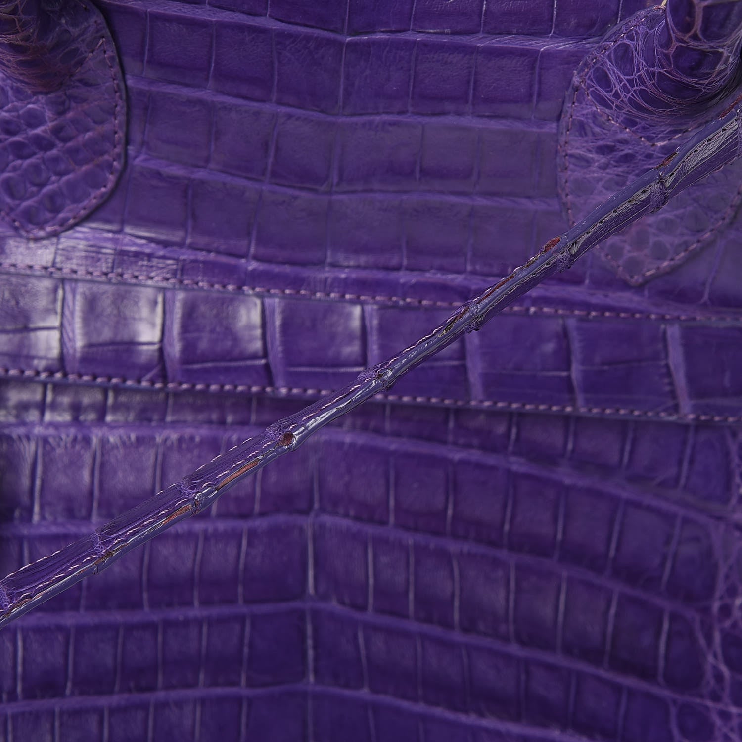 Nancy Gonzalez Crocodile Dome Satchel Purple 16 of 16