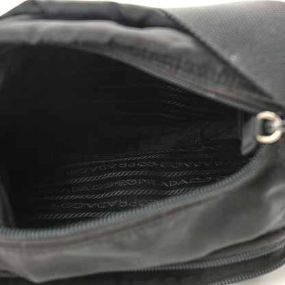 Prada Nylon Vela Sport Messenger Bag Black 4 of 12