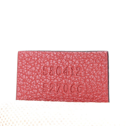 Gucci Grained Calfskin Logo Belt Bag Hibiscus Red 9 of 9