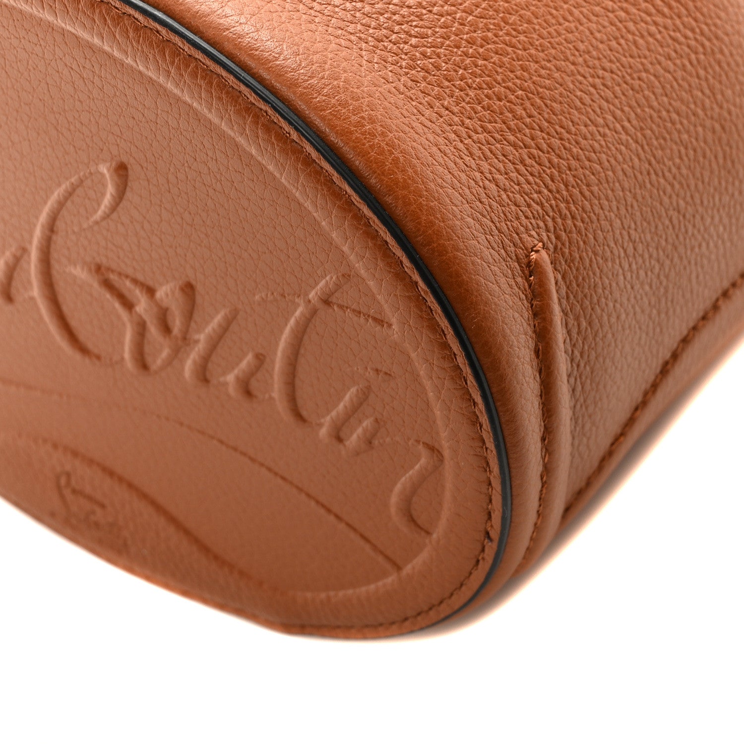 Christian Louboutin Calfskin Empire By My Side Bucket Bag Cuoio 9 of 9