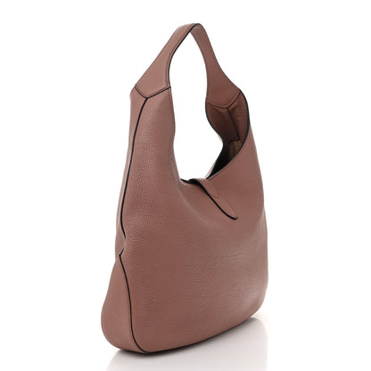 Gucci Soft Grained Calfskin Large Jackie Hobo Rosy Phard 4 of 11