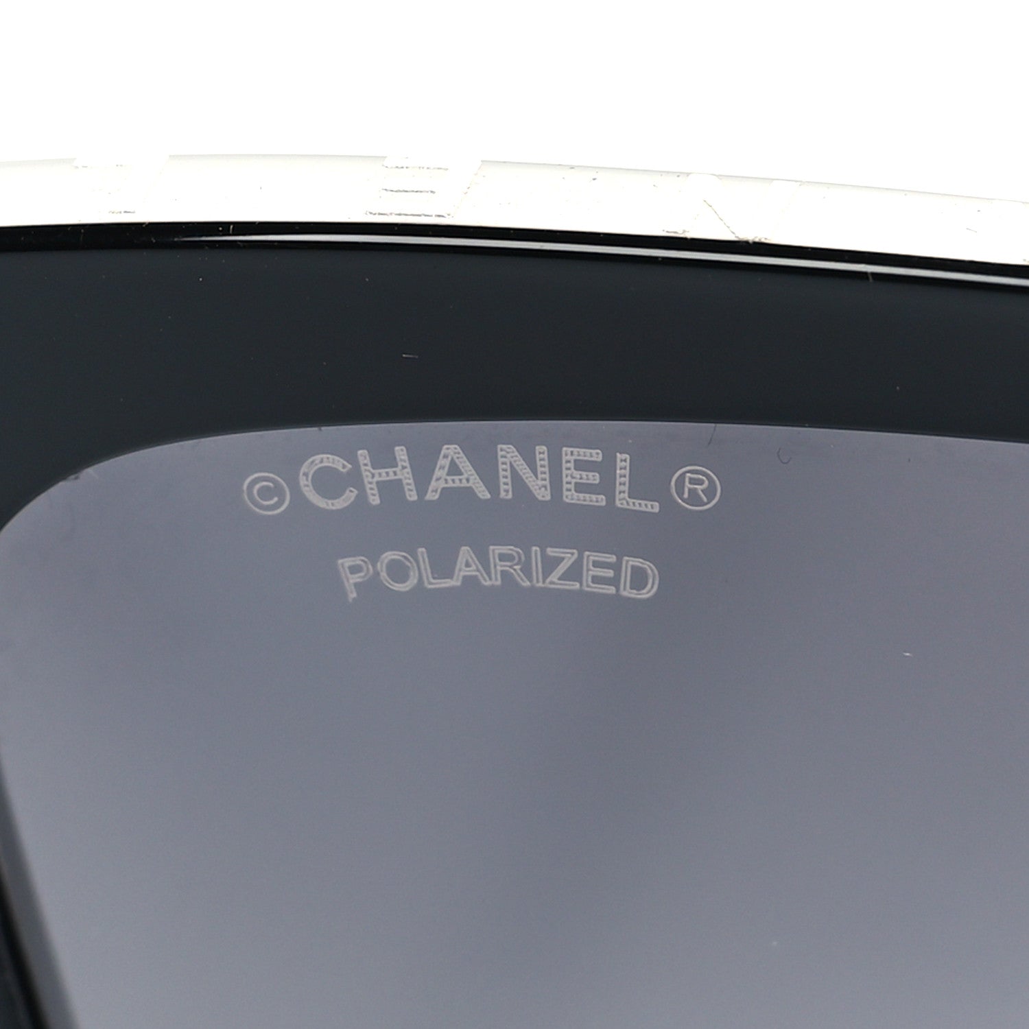 Chanel Acetate Polarized Square Sunglasses 5417 Black 7 of 9