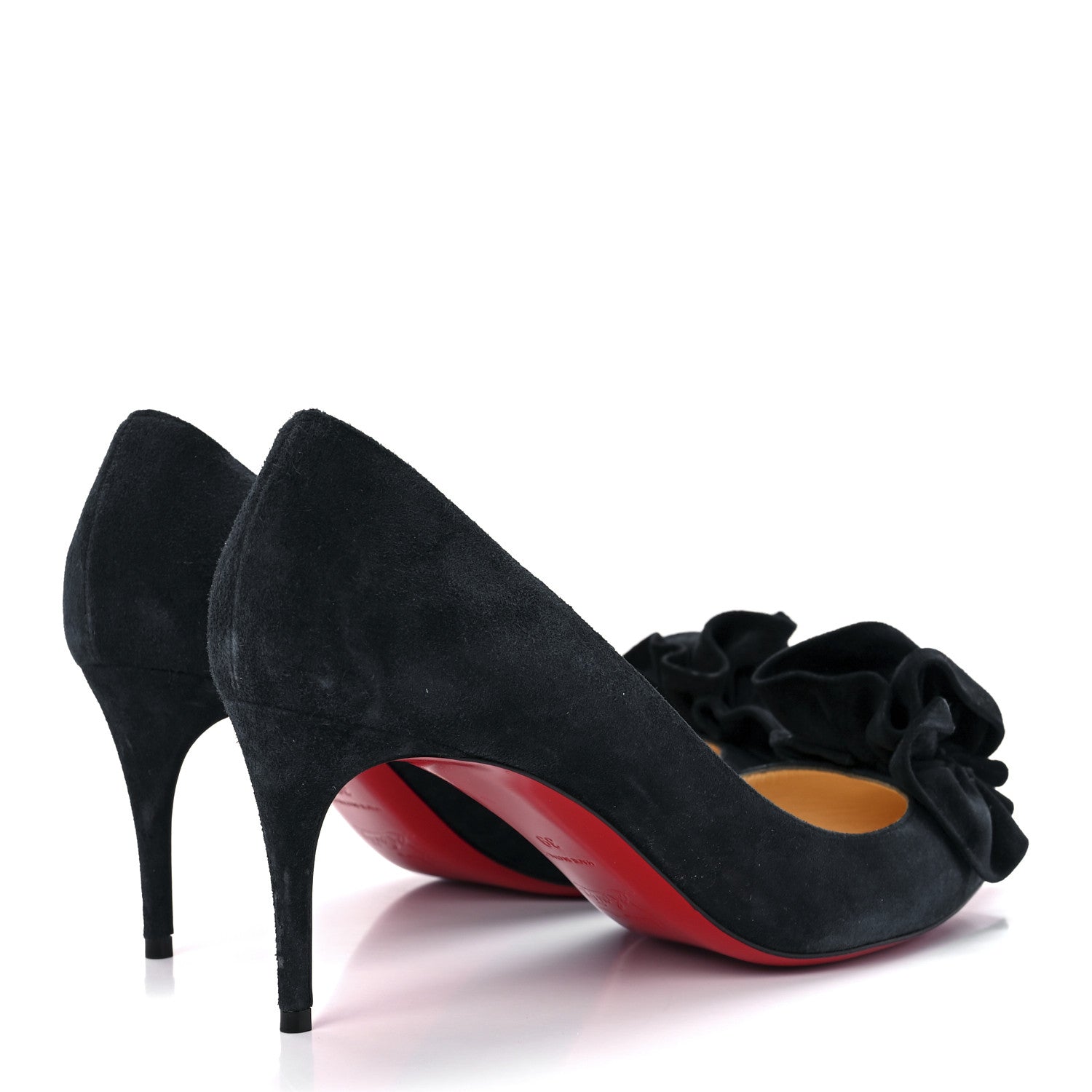 Christian Louboutin Veau Velours Anemosea 554 70 Pumps 39 Marine 4 of 10