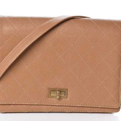 Chanel Calfskin Stitched Mademoiselle Flap Brown 9 of 11
