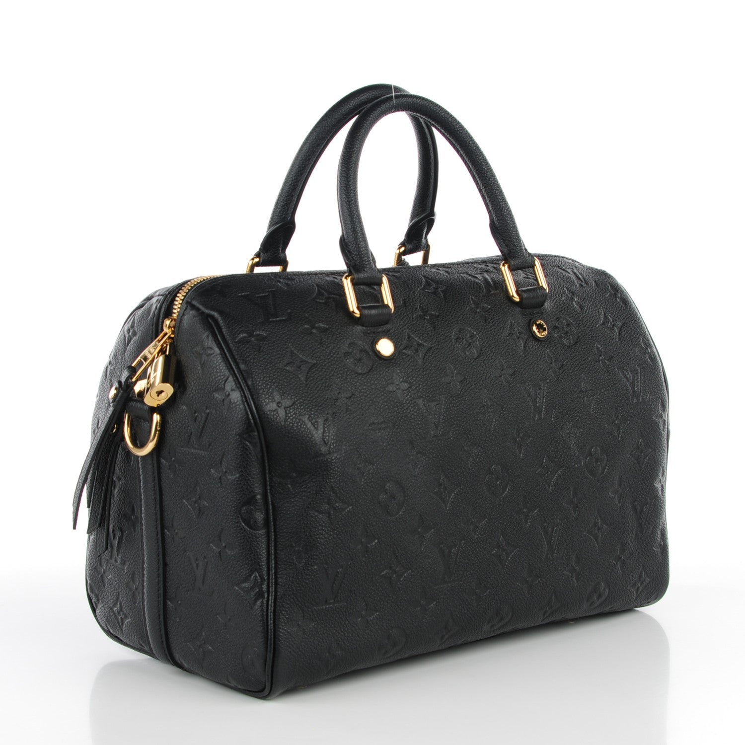 Louis Vuitton Empreinte Speedy Bandouliere 30 Black 3 of 7