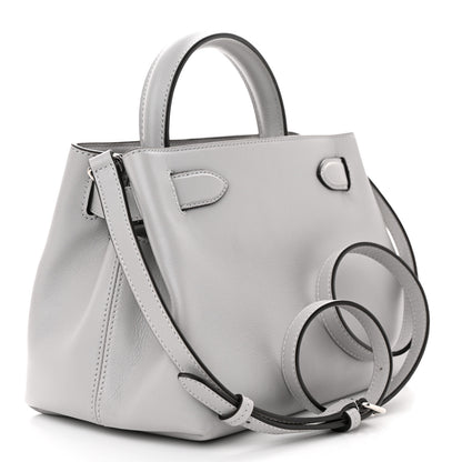 Mulberry Silky Calfskin Medium Islington Pale Grey 3 of 9