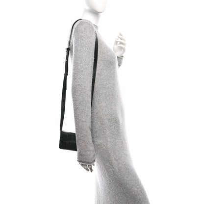 Bottega Veneta Paper Calfskin Maxi Intreccio Extra Mini Cassette Crossbody Bag Black 2 of 10