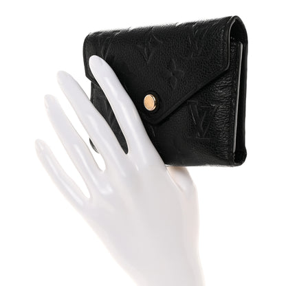 Louis Vuitton Empreinte Victorine Wallet Black 2 of 15