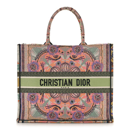 Christian Dior DIOR Canvas Embroidered Large In Lights Book Tote Multicolor 1 of 8