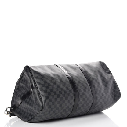 Louis Vuitton Damier Graphite Keepall Bandouliere 55 4 of 24