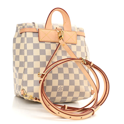 Louis Vuitton Damier Azur Sperone BB Backpack 3 of 9