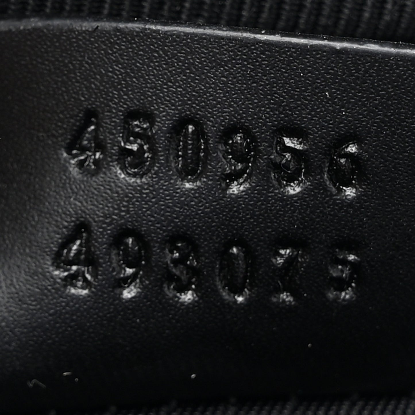 GG Supreme Monogram Web Belt Bag Black