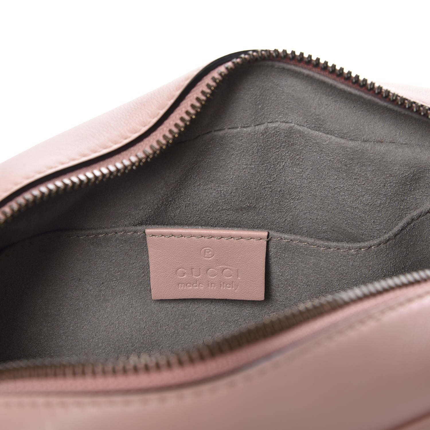 Gucci Calfskin Matelasse Small GG Marmont Chain Shoulder Bag Perfect Pink 6 of 8