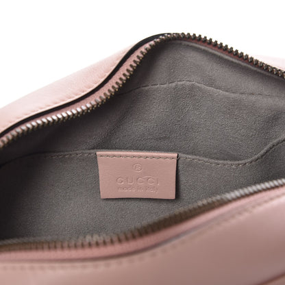 Gucci Calfskin Matelasse Small GG Marmont Chain Shoulder Bag Perfect Pink 6 of 8