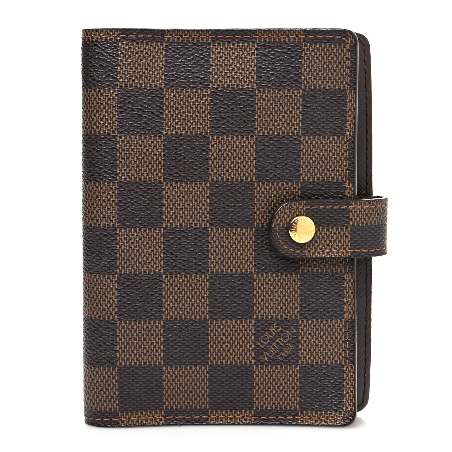 Damier Ebene Small Ring Agenda Cover