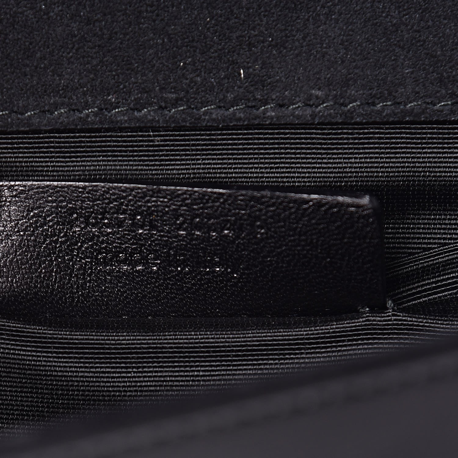 Saint Laurent Textured Patent Classic Y Ligne Clutch Black 7 of 10
