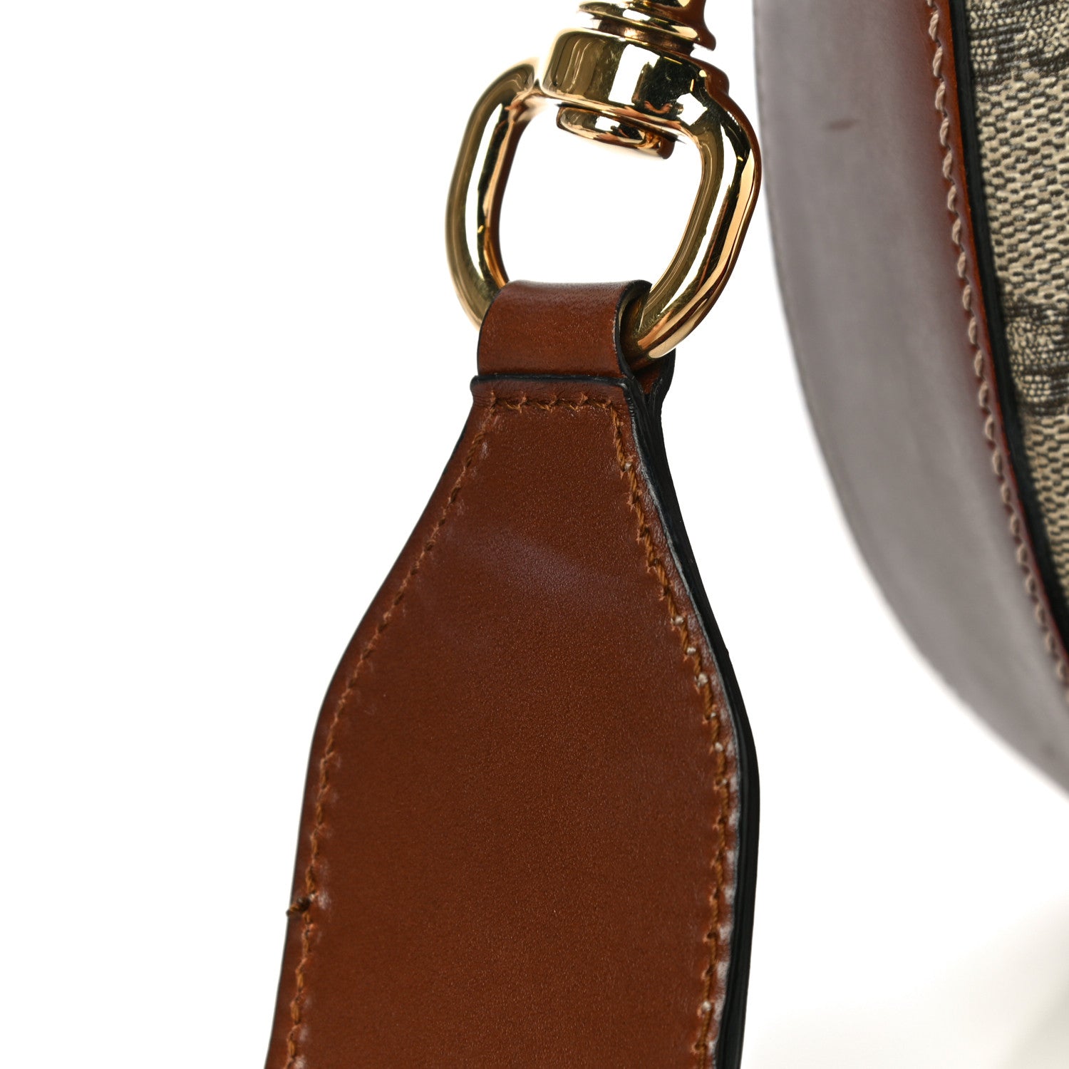 Gucci GG Supreme Monogram Web Medium Padlock Messenger Shoulder Bag Black 26 of 28