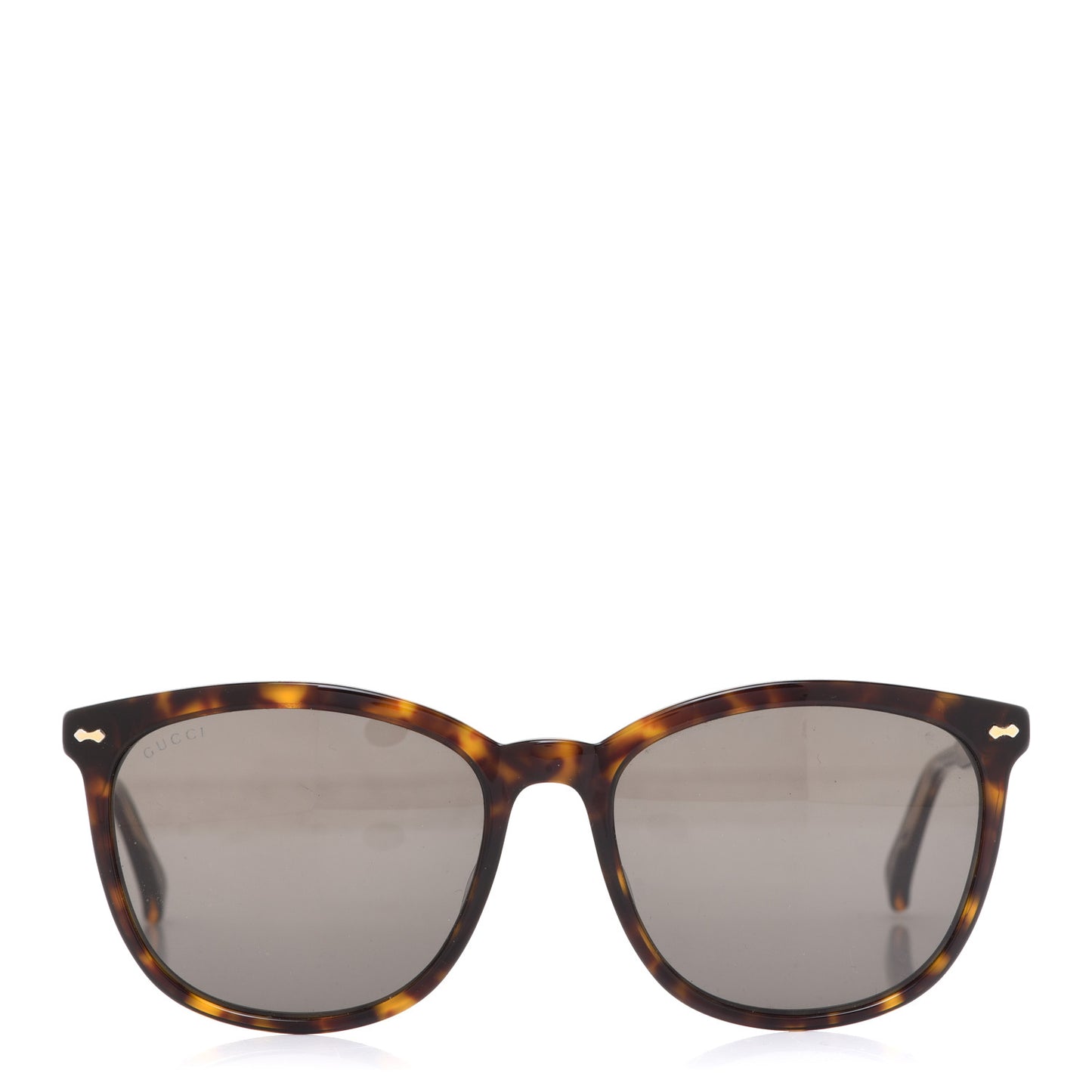 Acetate Square Frame Sunglasses GG0196SK Tortoise