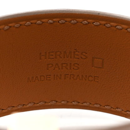 Hermes Matte Alligator Collier de Chien CDC 24 Bracelet T2 Rose Pale 4 of 6