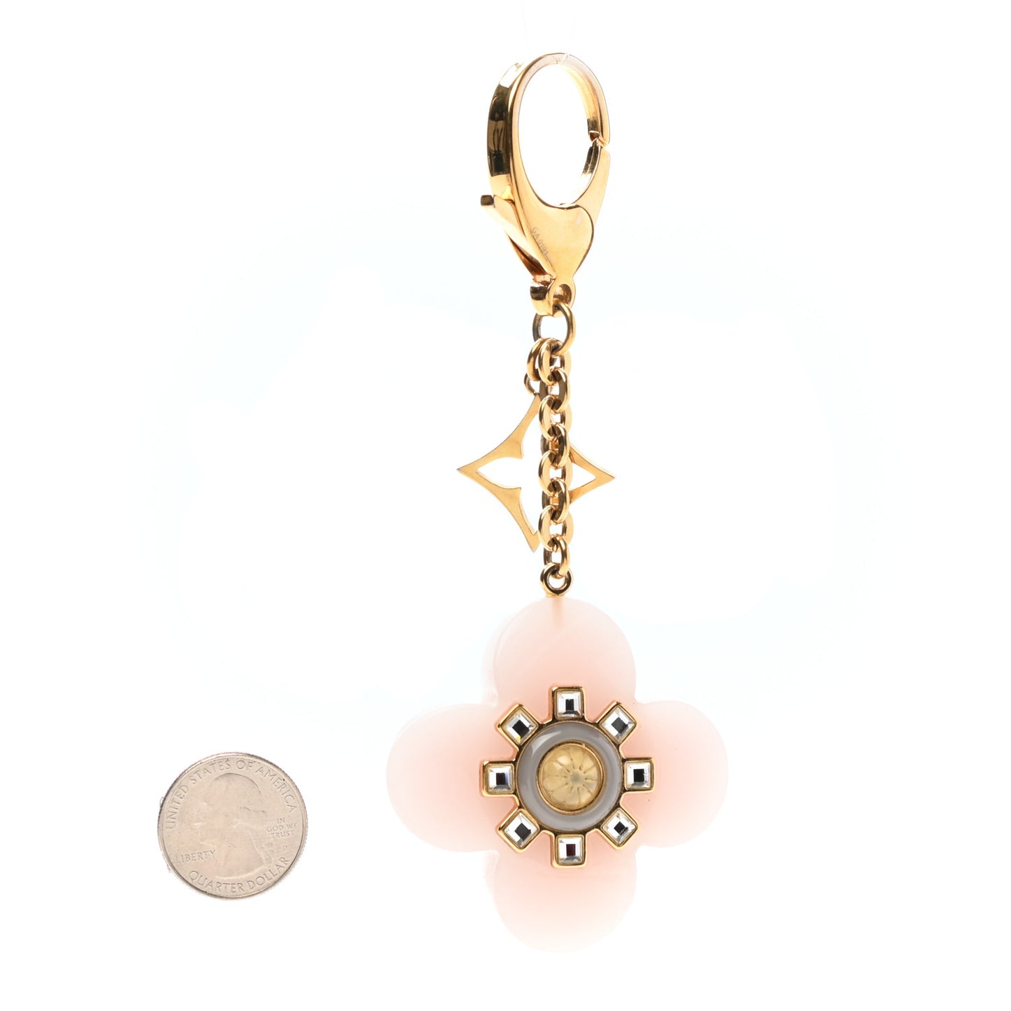 Fleur d'Etoile Bag Charm Rose