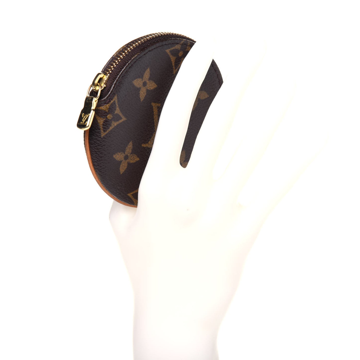 Monogram Round Coin Purse