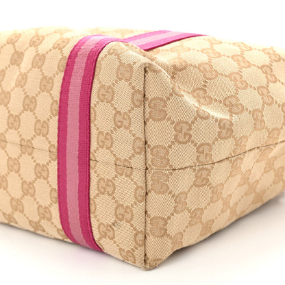 Gucci Monogram Medium Jolicoeur Tote Pink 9 of 10