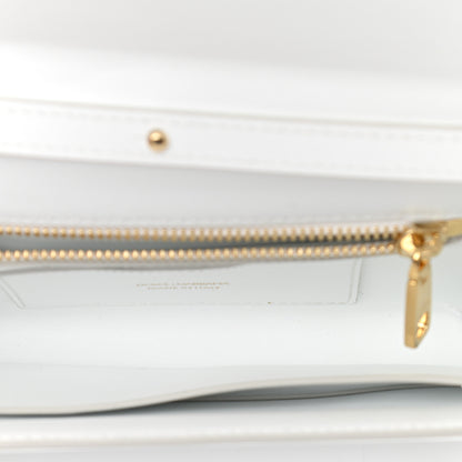 Dolce & Gabbana Calfskin DG Millennials Crossbody Bag White 5 of 9