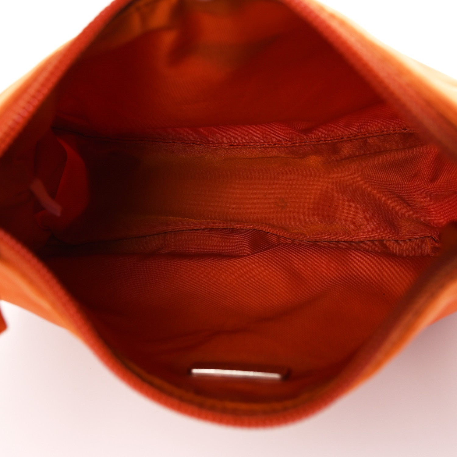 Prada Tessuto Nylon Sport Shoulder Bag Orange 5 of 10