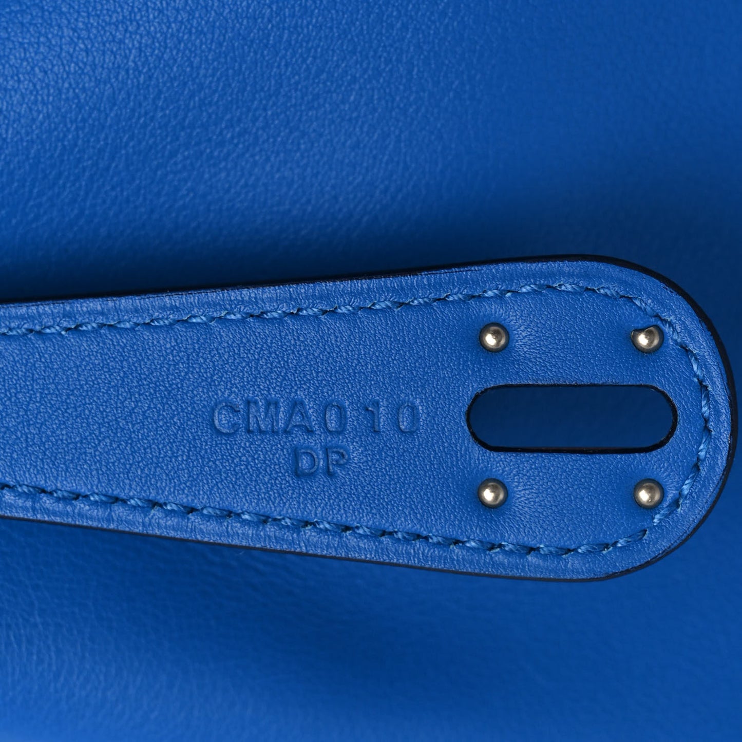 Swift Epsom Lindy 30 Tressage De Cuir Bleu Zellige Bleu Encre Rouge