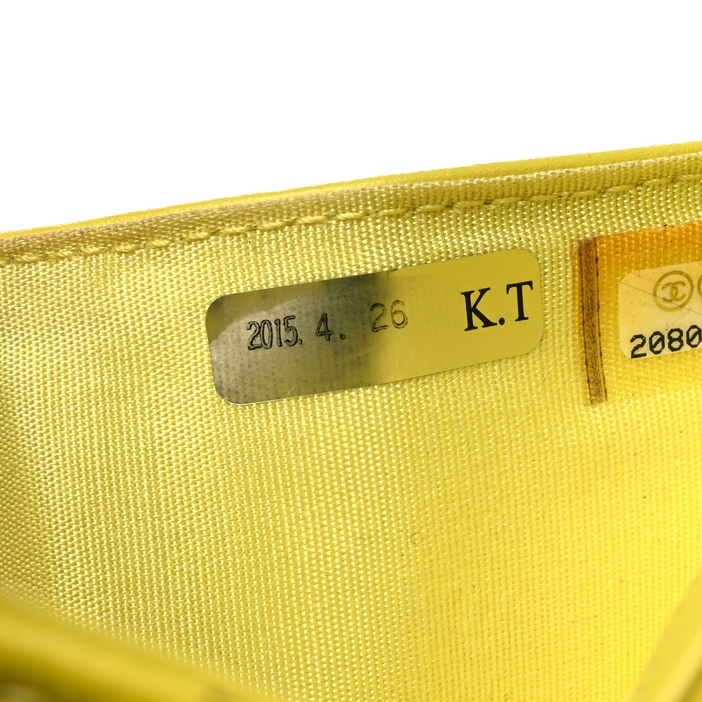 Caviar Timeless CC Compact French Wallet Yellow