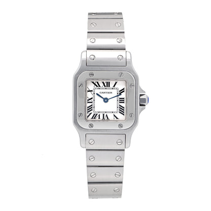 Cartier Stainless Steel 24mm Santos de Cartier Galbee Quartz Watch 1 of 4