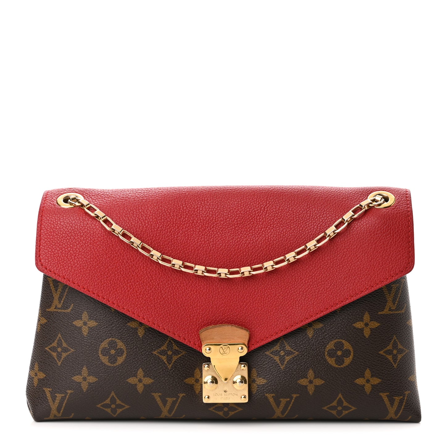 Monogram Pallas Chain Cherry