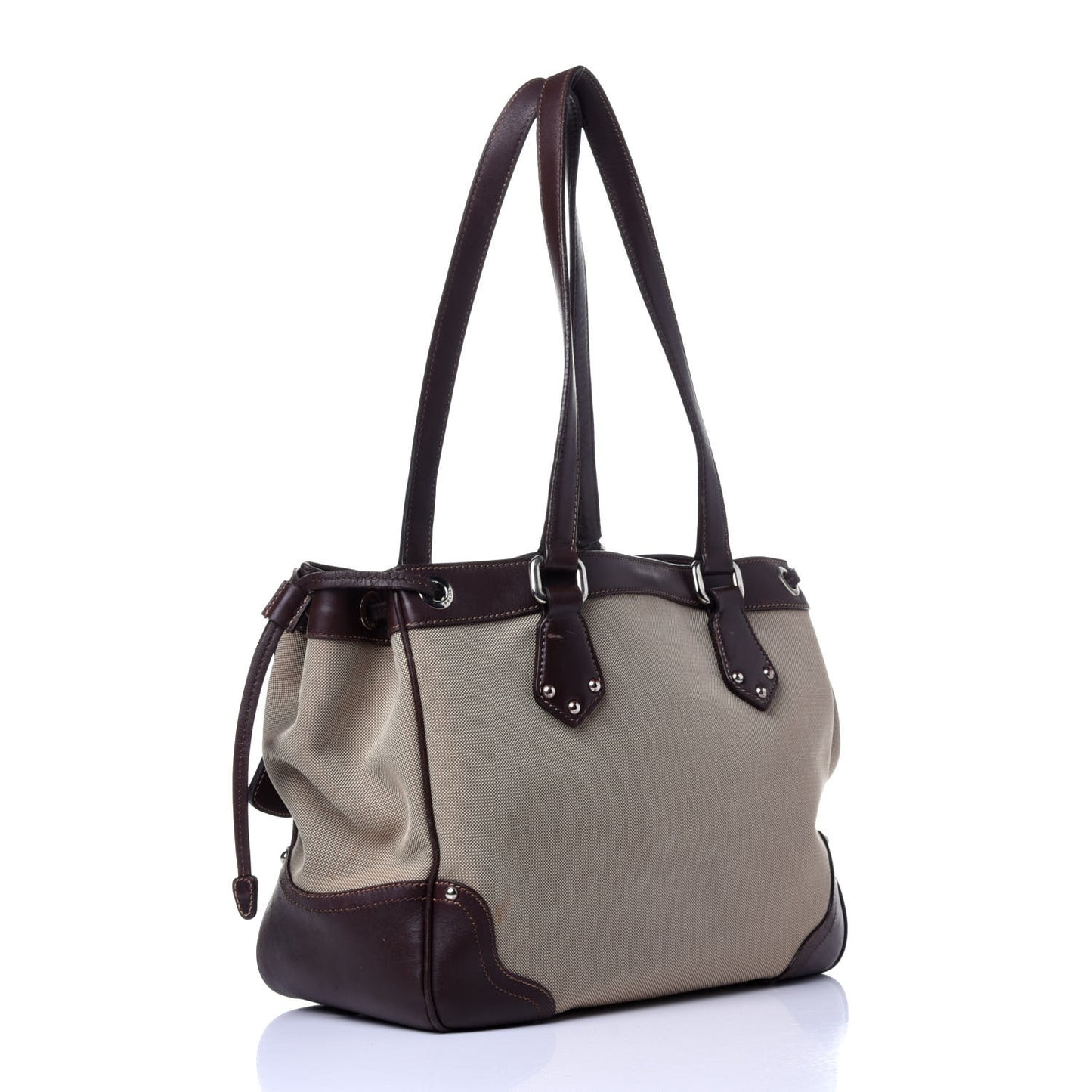 Jacquard Logo Tote Corda Bruciato