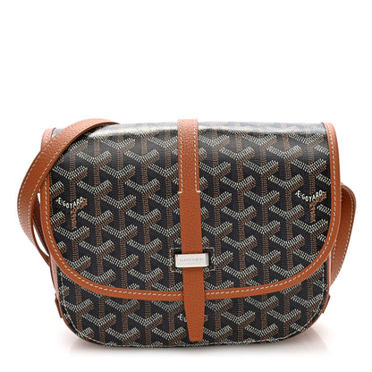 Goyard Goyardine Belvedere II PM Messenger Bag Black Gold 1 of 9