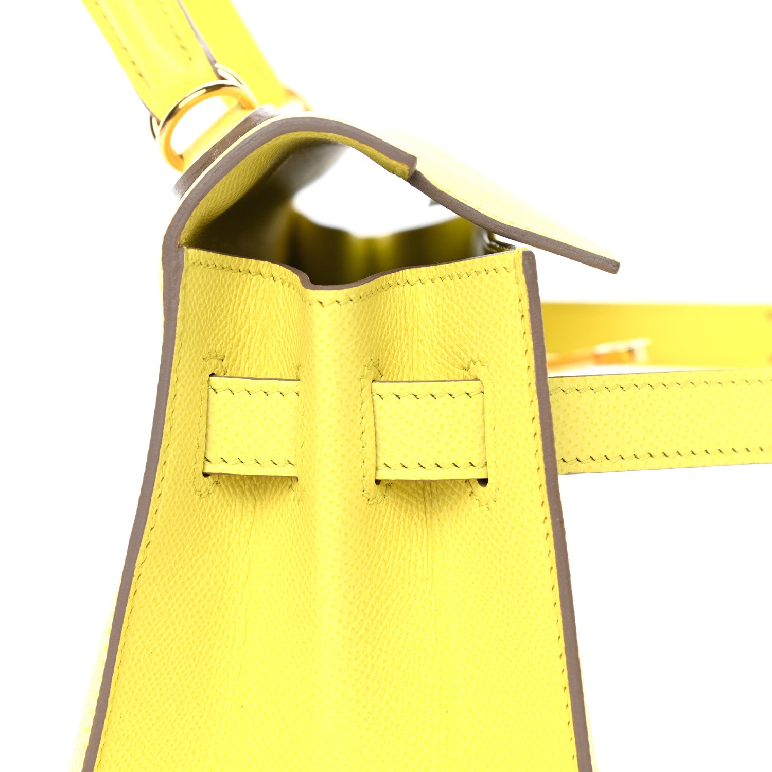 Hermes Epsom Kelly Sellier 32 Soufre 16 of 37