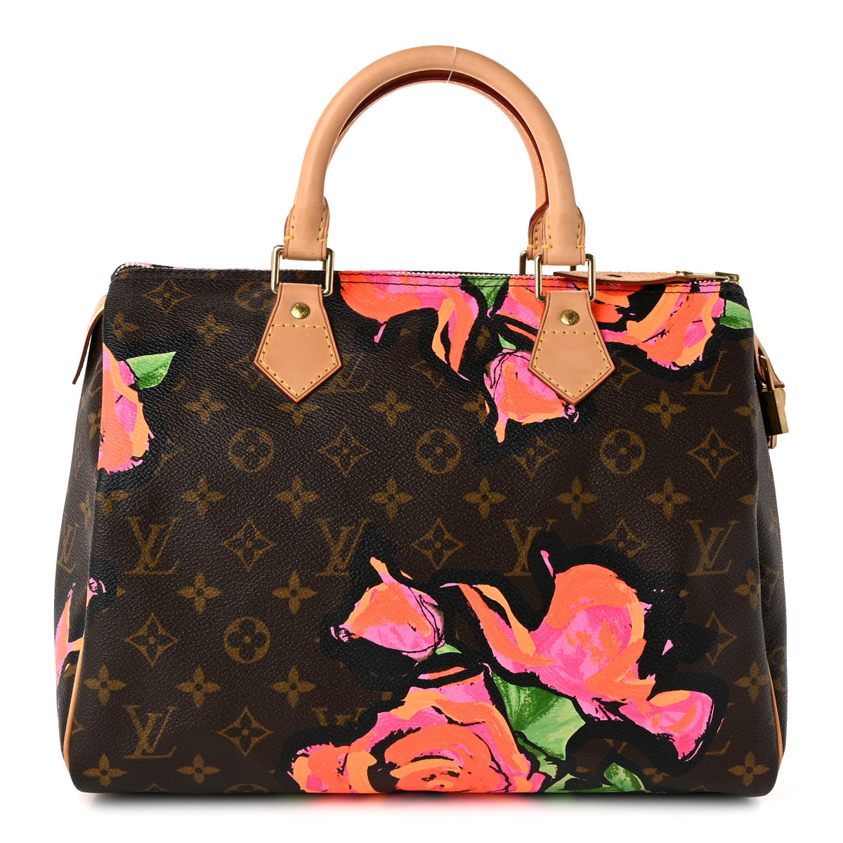 Louis Vuitton Monogram Roses Speedy 30 1 of 10