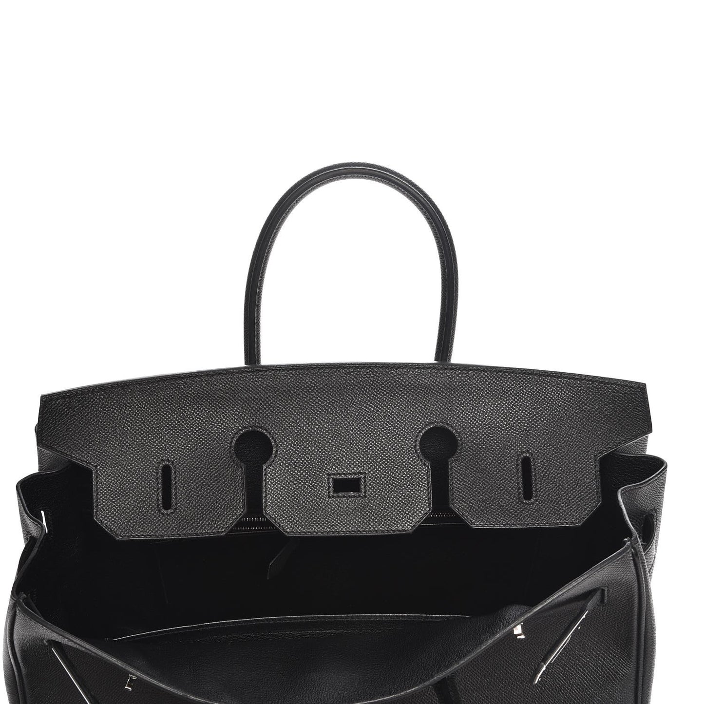 Epsom Birkin 35 Black
