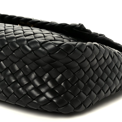 Bottega Veneta Nappa Intrecciato Small Cobble Messenger Bag Black 12 of 12