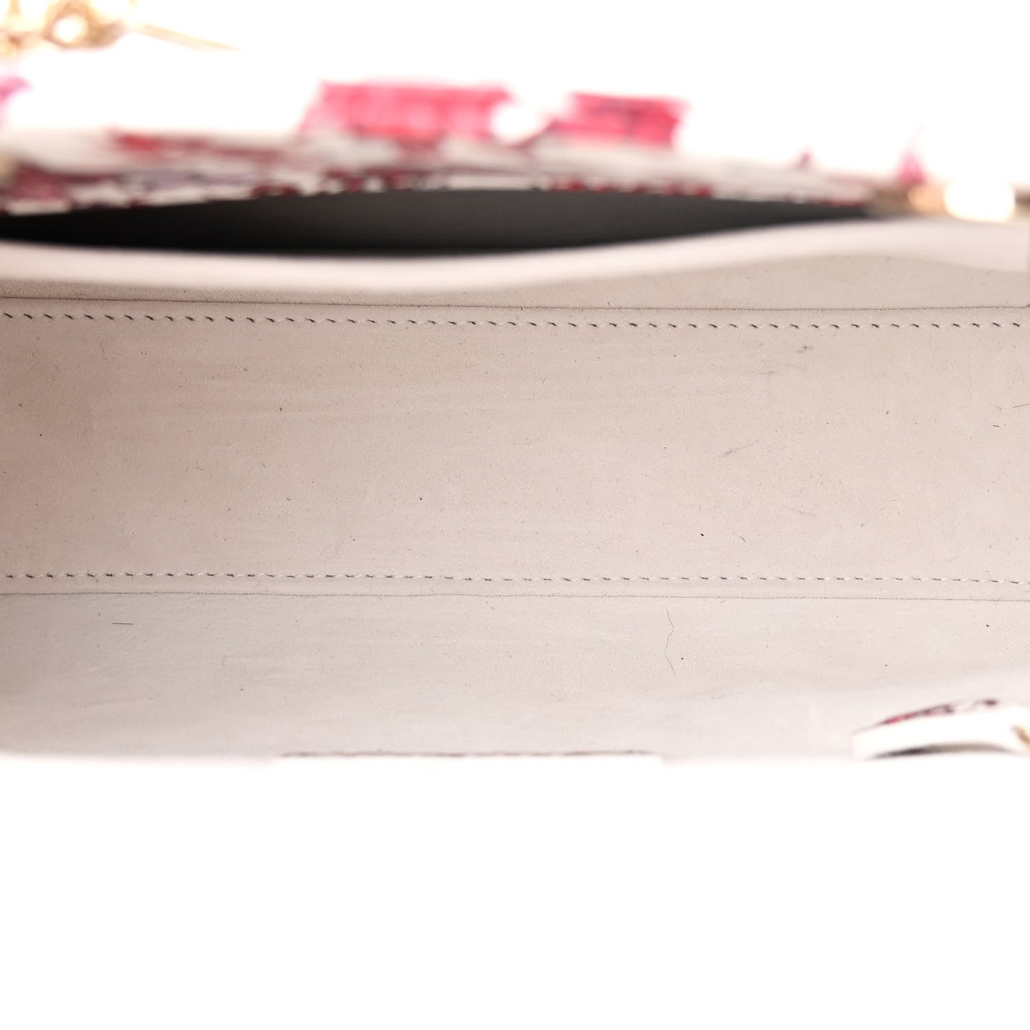 Christian Dior Calfskin Le Coeur Des Papillons Small My ABCDior Lady Dior White Multicolor 5 of 10