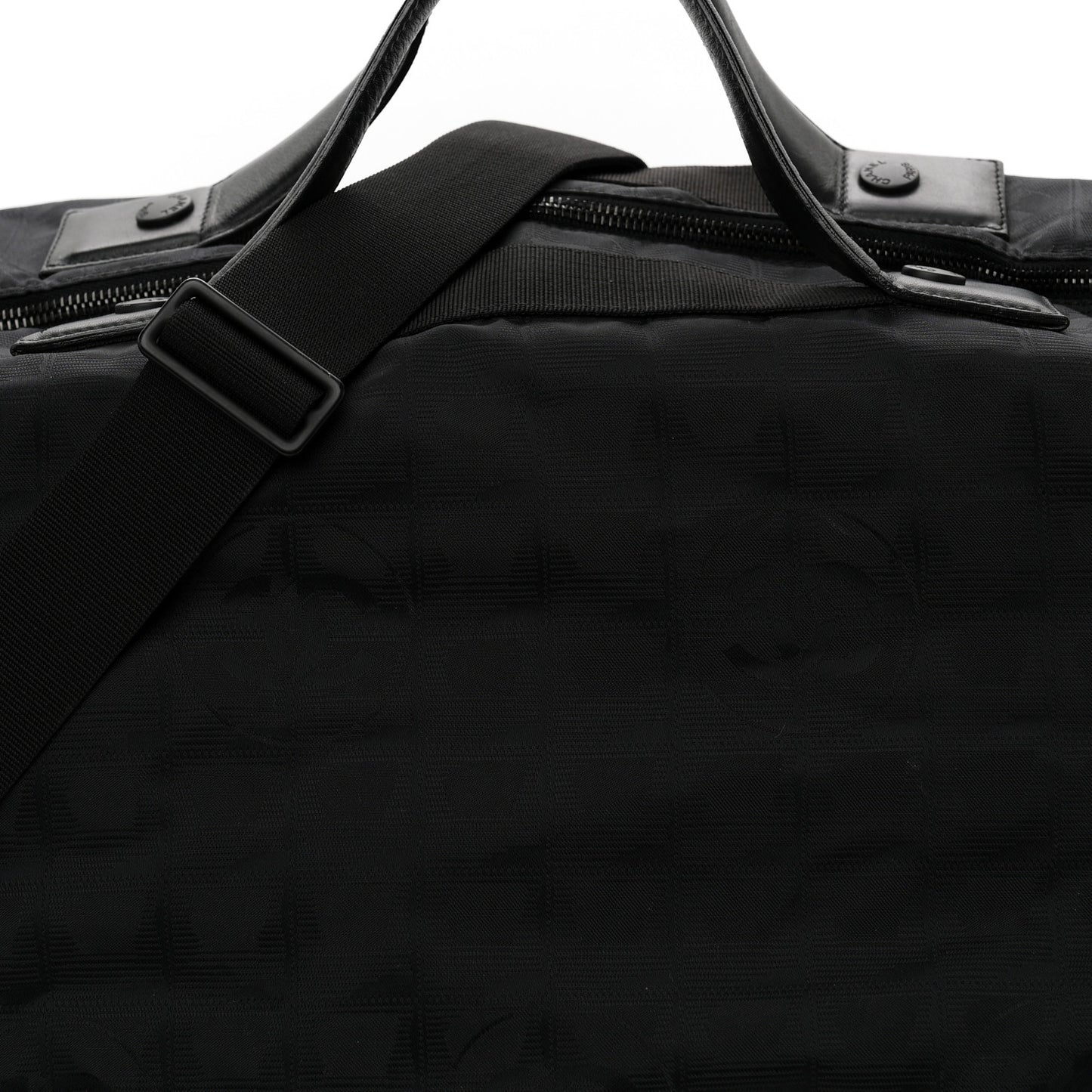Nylon Travel Duffle Black