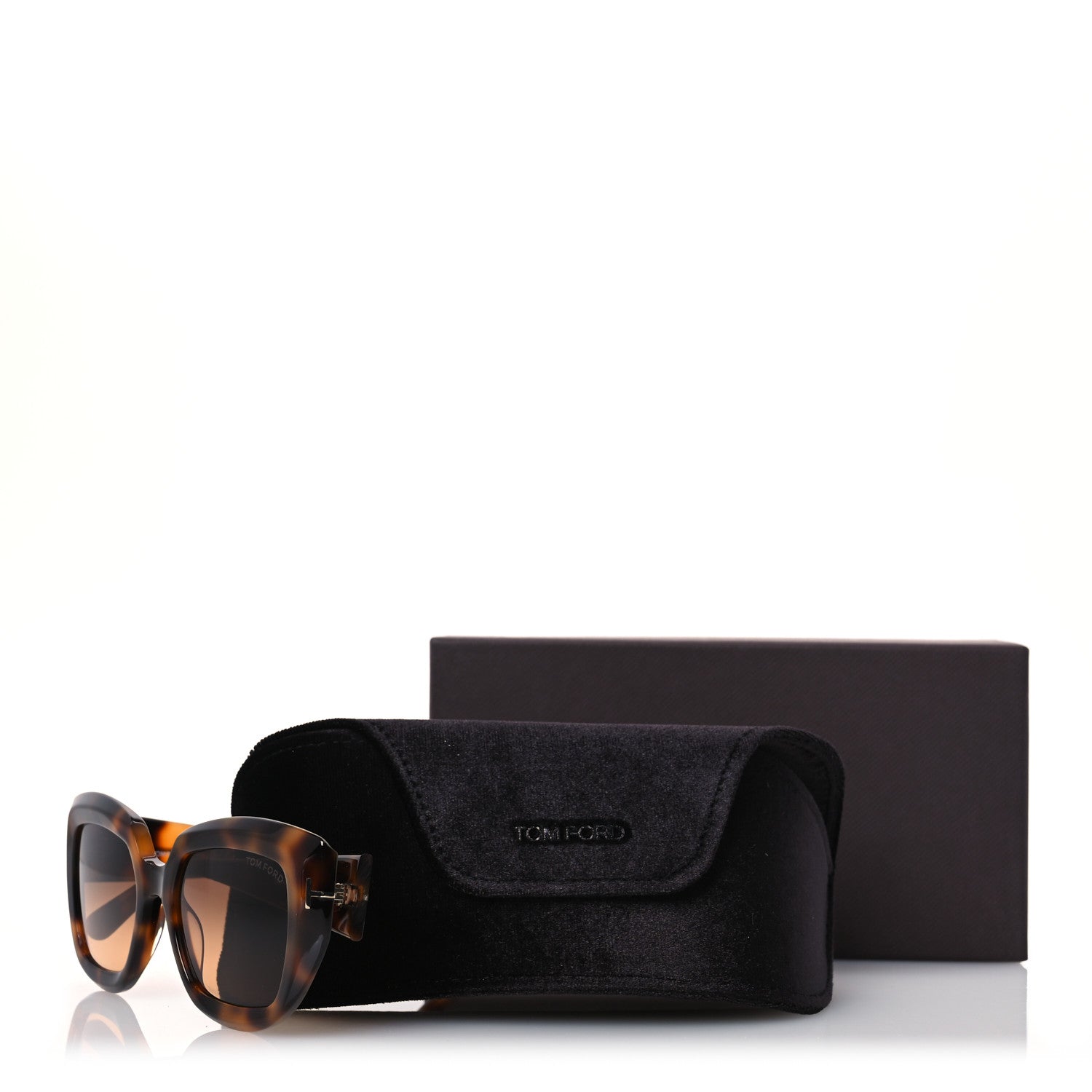 Tom Ford Acetate Saltzman Sunglasses TF1192 Tortoise 8 of 8