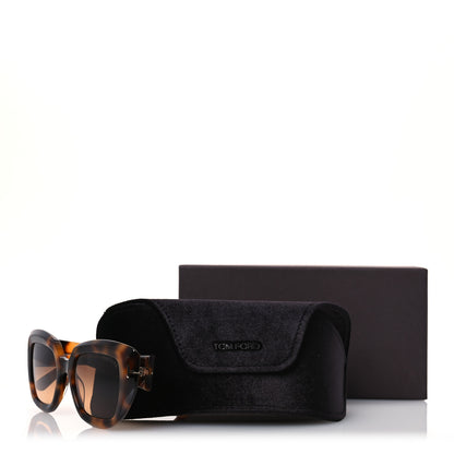 Tom Ford Acetate Saltzman Sunglasses TF1192 Tortoise 8 of 8