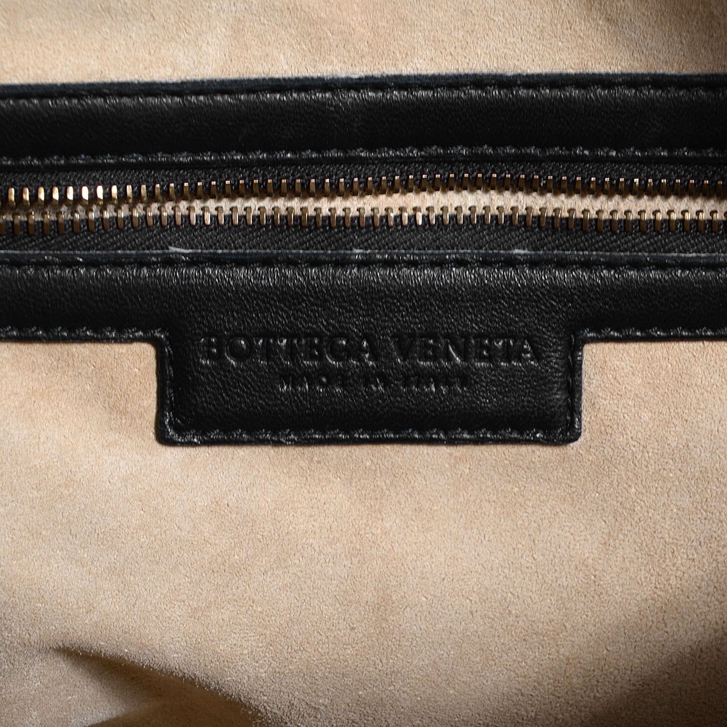 Nappa Intrecciato Montaigne Bag Black