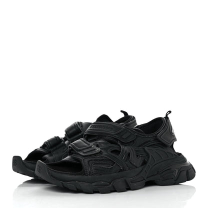 Balenciaga Neoprene Rubber Womens Track Sandals 37 Black 3 of 8