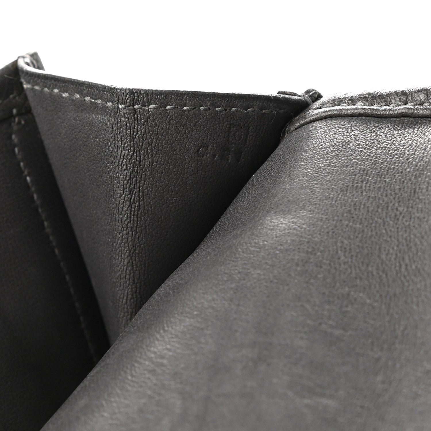 Hermes Epsom Jige PM Clutch Graphite 7 of 9